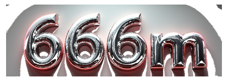 666m logo